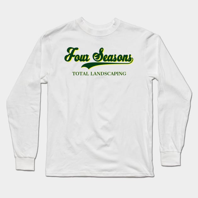 Four Seasons Total Landscaping Long Sleeve T-Shirt by Quaker Village